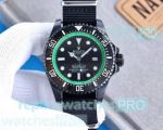 Swiss Replica Rolex Deepsea Sea-Dweller VR 2836 Green Inner Circle Nato Strap